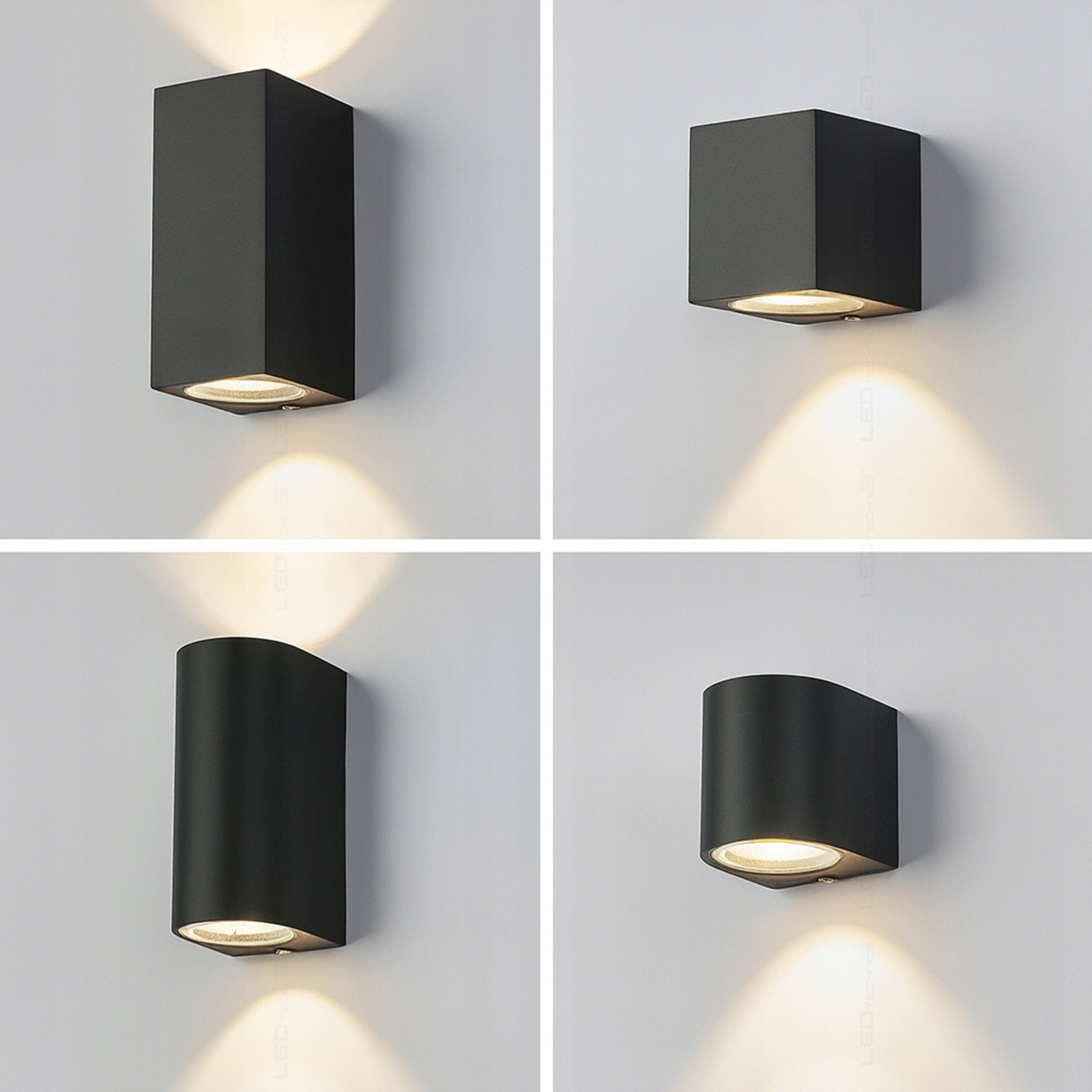 4x Outdoor Garden Wall Lamp For 1x GU10 Lamp Wall Facade Fixture Manufacturer code K121