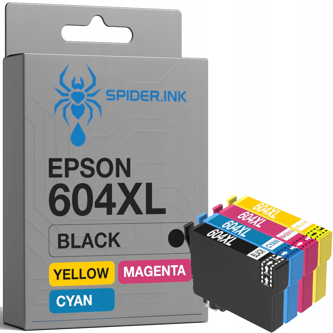 4x Printer ink EPSON 604XL MULTIPACK XP-2200 XP-2205 XP-3200 XP-3205