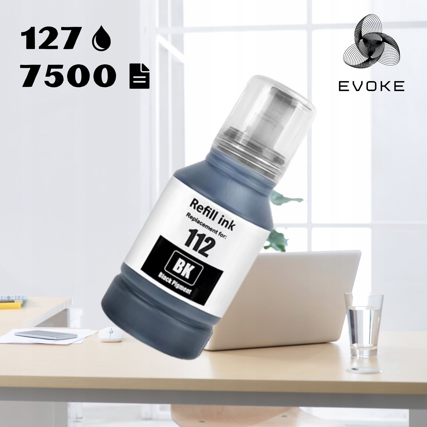 4x Printer ink Epson 112 XL black + colour set | 112 CMYK Packaging status original