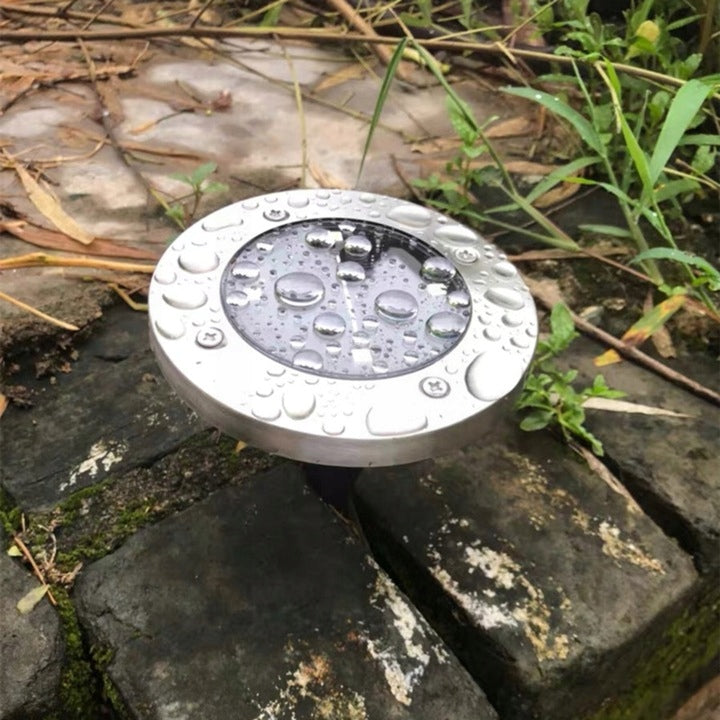 4x Solar Garden LAMP 16LED Punched GROUND Manufacturer code 4x LAMPA solarna ogrodowa NAJAZDOWA 16LED