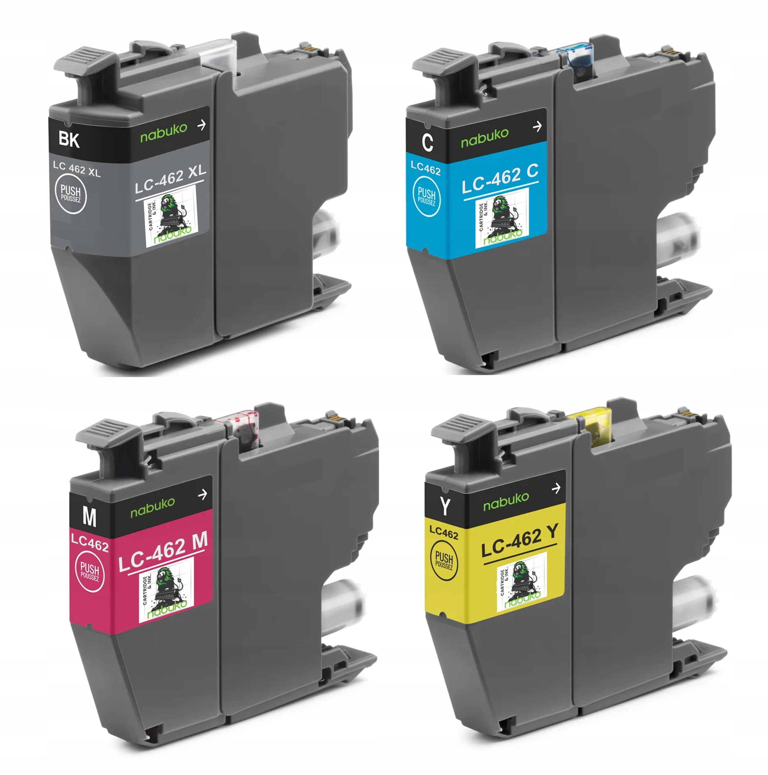 4x XL LC-462 Ink for Brother MFC-J2340DW MFC-J3540DW MFC-J3940DW Printer