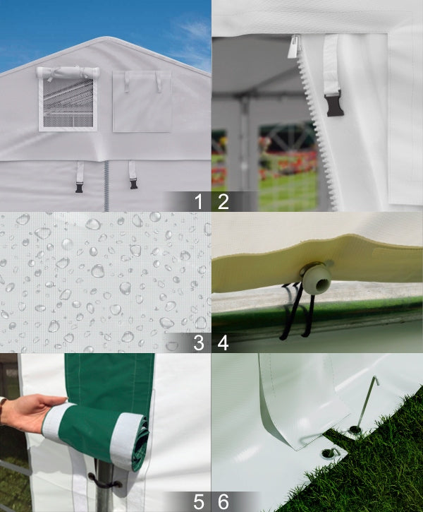 4x6m 2-3,15m Garden Event Tent Pavilion - VARIOUS COLORS Manufacturer code 4x6 Namiot Imprezowy