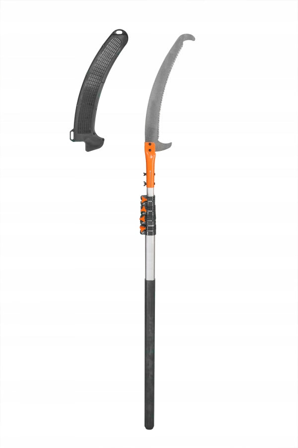 5,5M BRANCH CUTTING SAW WITH HAND HOOK ON BOOM TELESCOPE SHARP Packaging status original