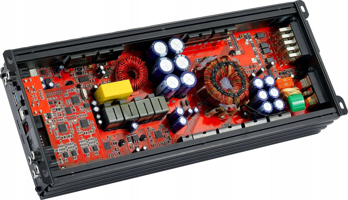 5-CHANNEL AMPLIFIER 4x125W + 500W RMS DSP GROUND ZERO GZHA MINI FIVE-DSP Brand Ground Zero