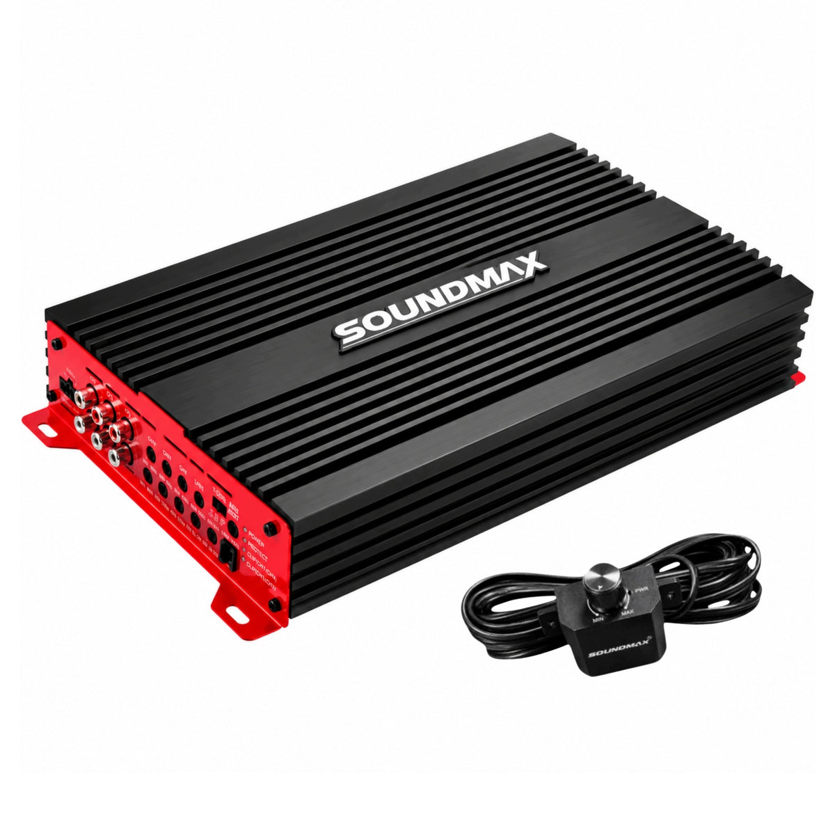 5-CHANNEL CAR AMPLIFIER SOUNDMAX SX-N1000.5 + REMOTE CONTROL