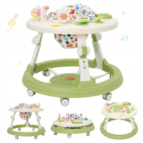 5 IN 1 BABY WALKER MUSICAL TOY TRANSFORMS INTO A BUILDING TABLE Brand no brand