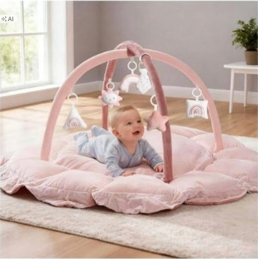 5 IN 1 NEWBORN GYM MULTIFUNCTIONAL WITH 5 ANTI-SLIP TOYS