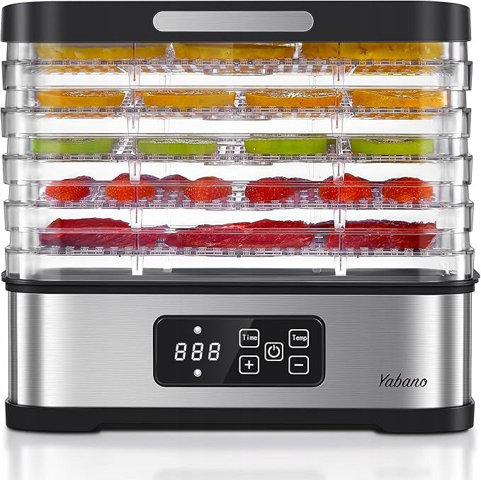 5-LEVEL FOOD DRYER WITH LED DISPLAY YABANO GGJ-300B