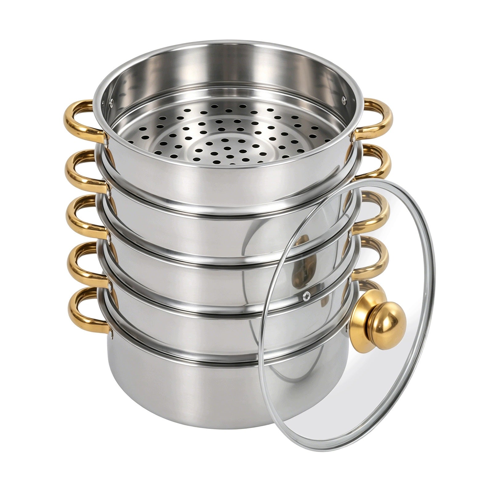 5-TIER STEAMER COOKING POT 7L