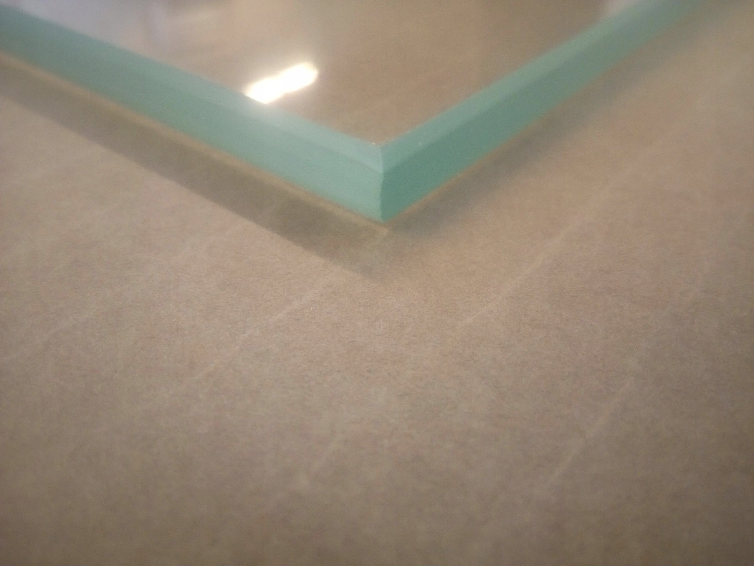 5 mm custom-made bathroom shower glass shelf for furniture mirror