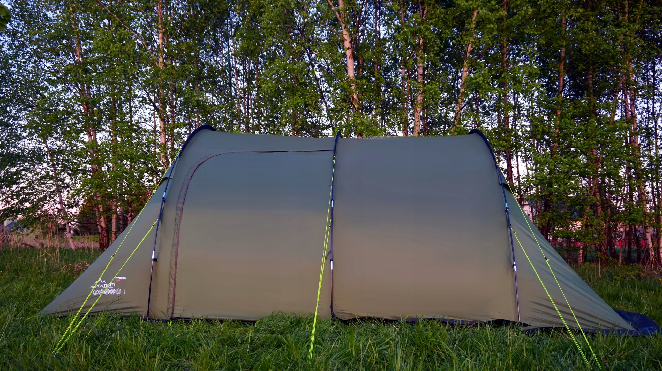 5-person tent AlpenTent Tour 5 XXL Large 16m2 Brand AlpenTent