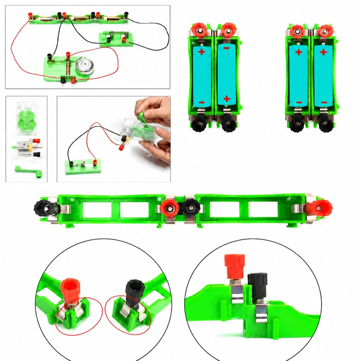 50 PCS ELECTRIC LABORATORY EDUCATIONAL KIT SMALL PHYSICAL ELECTRONICS Brand no brand