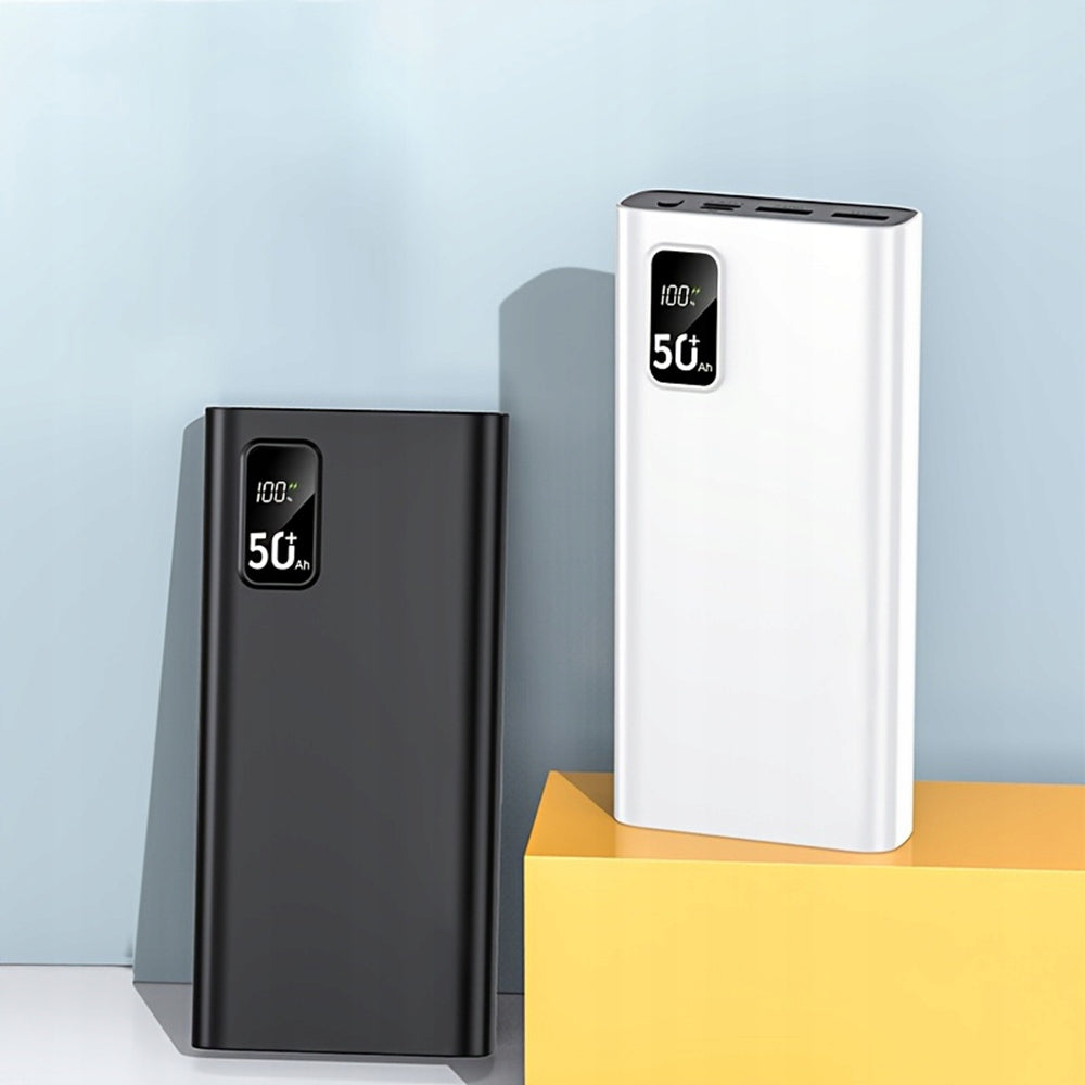 50000MAH POWERBANK PD22.5W FAST CHARGING FOR SMARTPHONE AND WATCH Battery capacity 50000 mAh