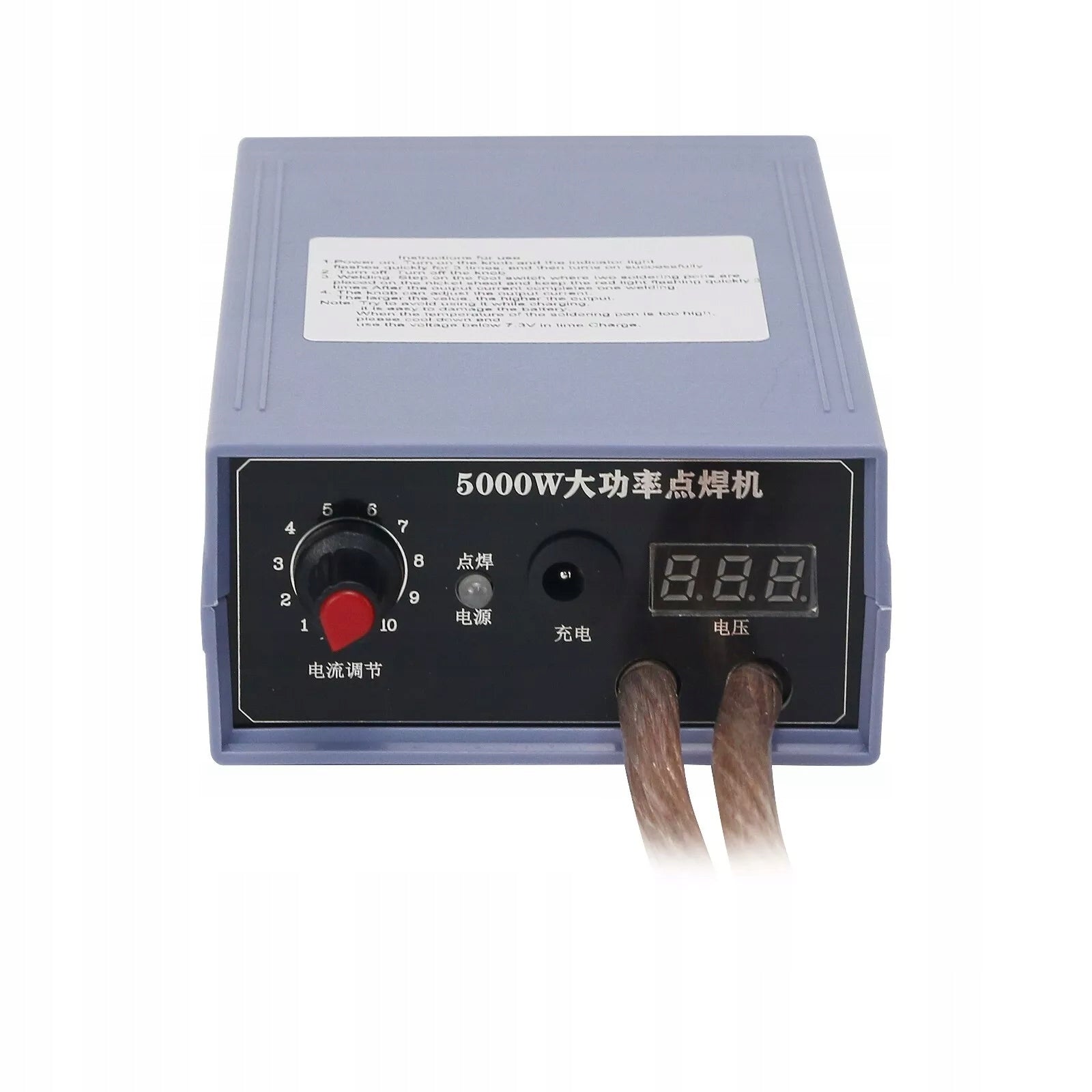 5000W HIGH POWER DOMESTIC SPOT WELDING MACHINE FOR 18650 CELL BATTERY WITH PEDAL Maximum power 5000 W