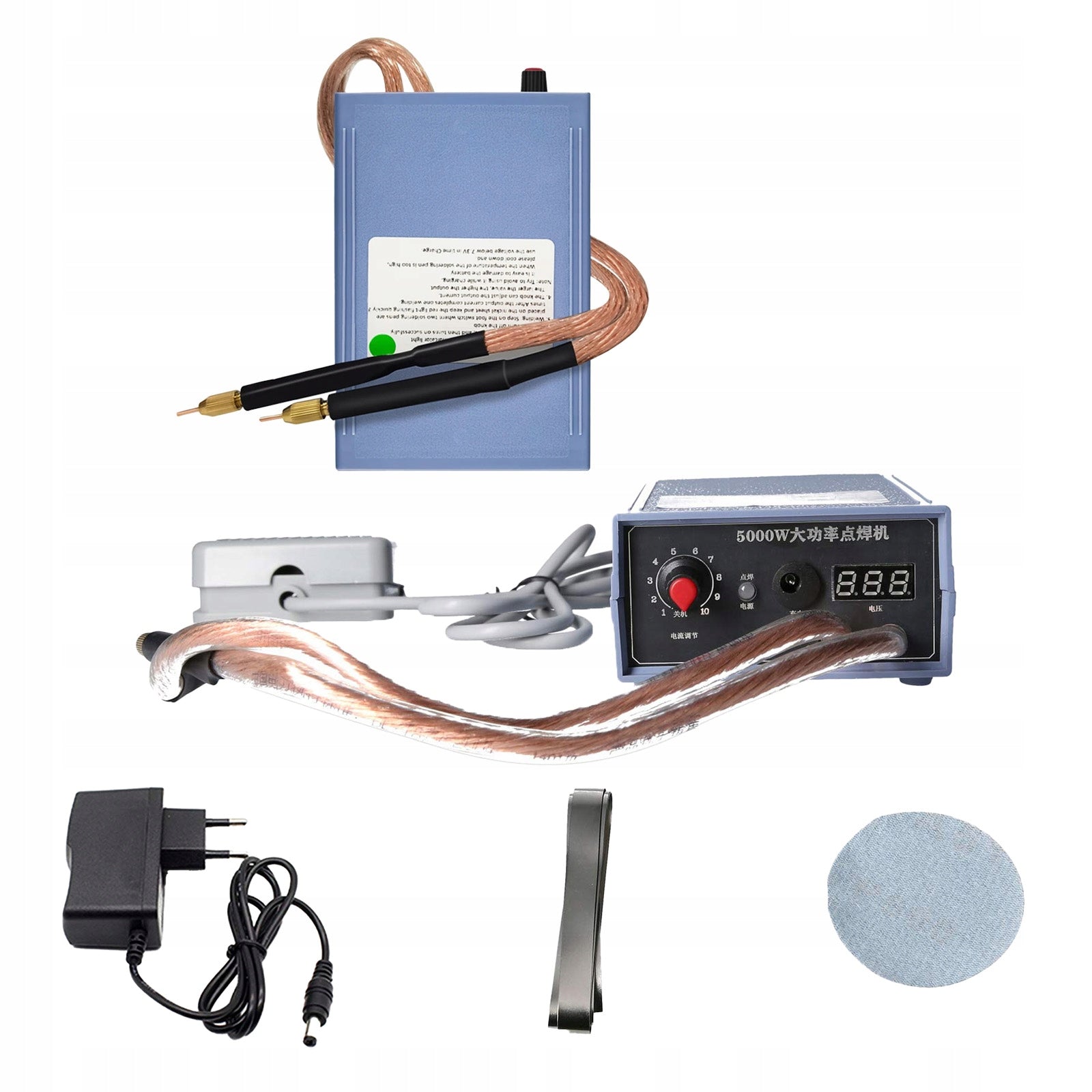 5000W HIGH POWER DOMESTIC SPOT WELDING MACHINE FOR CELL BATTERY 18650 WITH Maximum power 5000 W