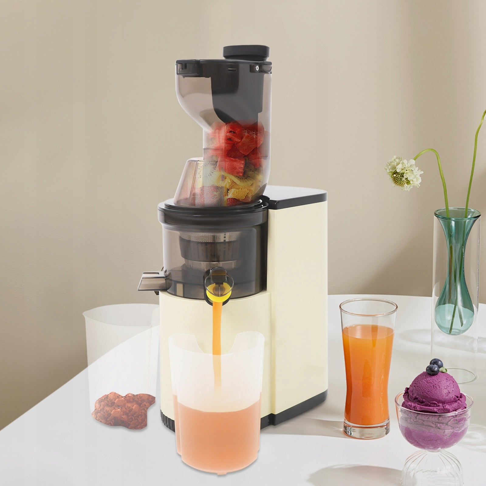 500ml Quiet Juicer Vegetable and Fruit Juicer Spiral Cold Press Juicer 800w Manufacturer code vxsfdxfsxbvdxv