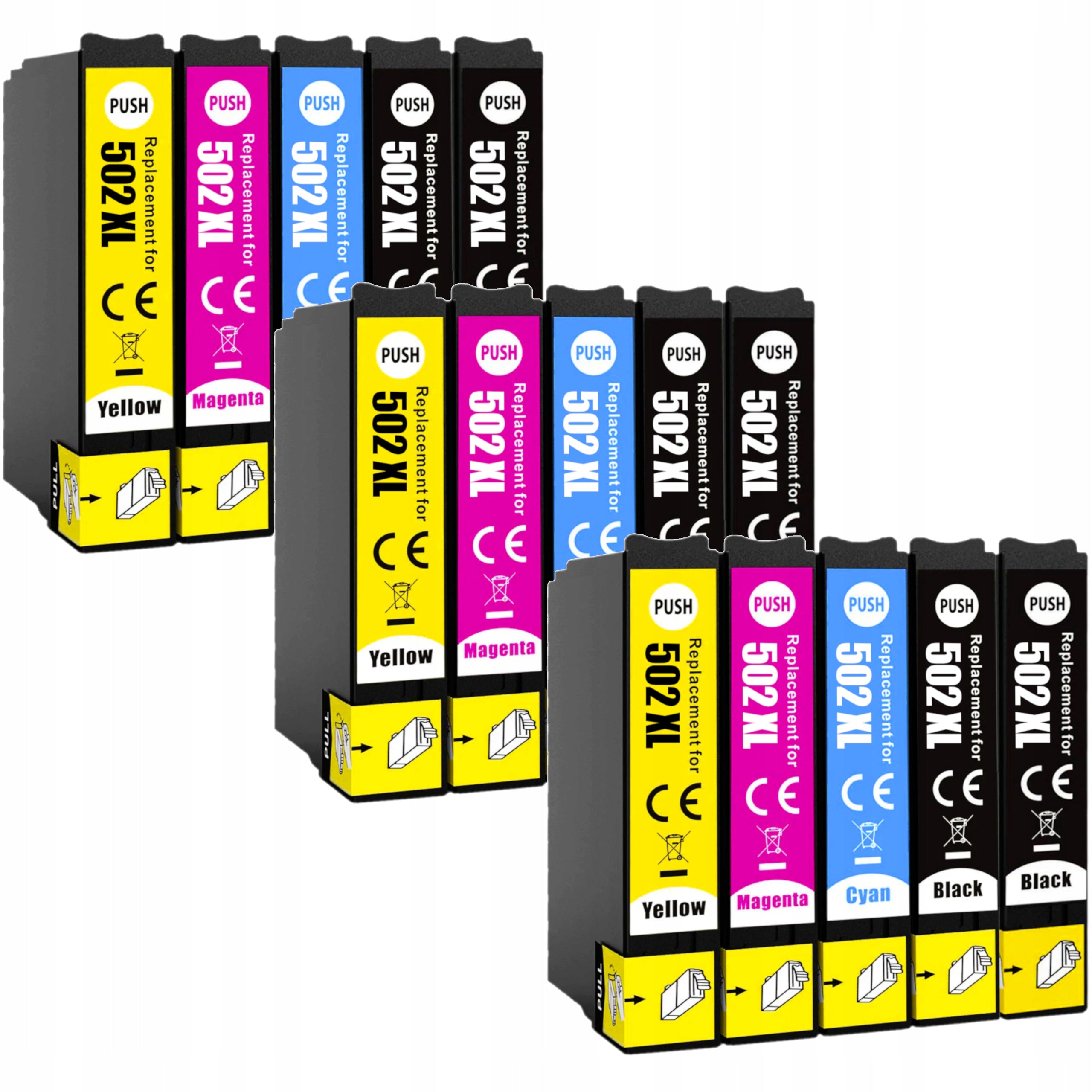 502 XL INK CARTRIDGES FOR EPSON EXPRESSION XP-5100 XP-5150 XP-5155 PRINTER