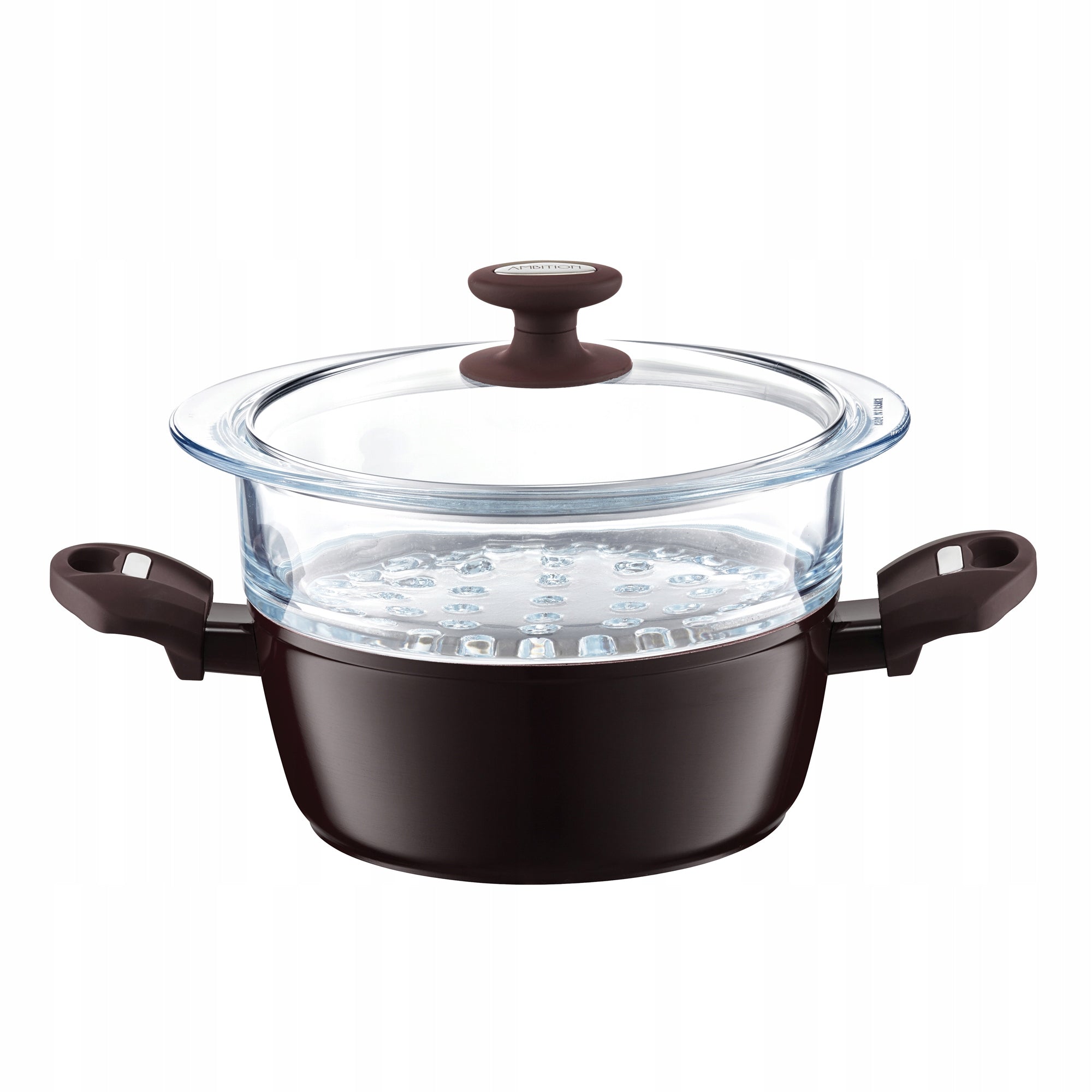 50254 Steaming pot 24 cm Ambition Master lid and 1 cartridge