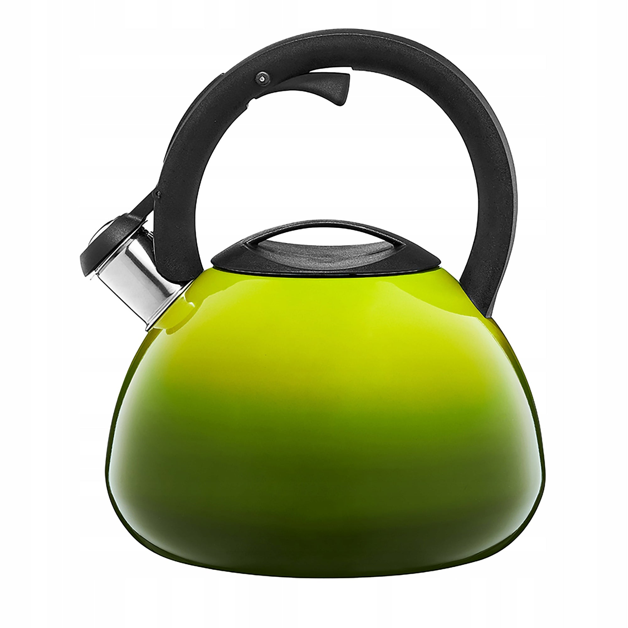 50874 Ombre kettle with whistle 3 l lime AMBITION