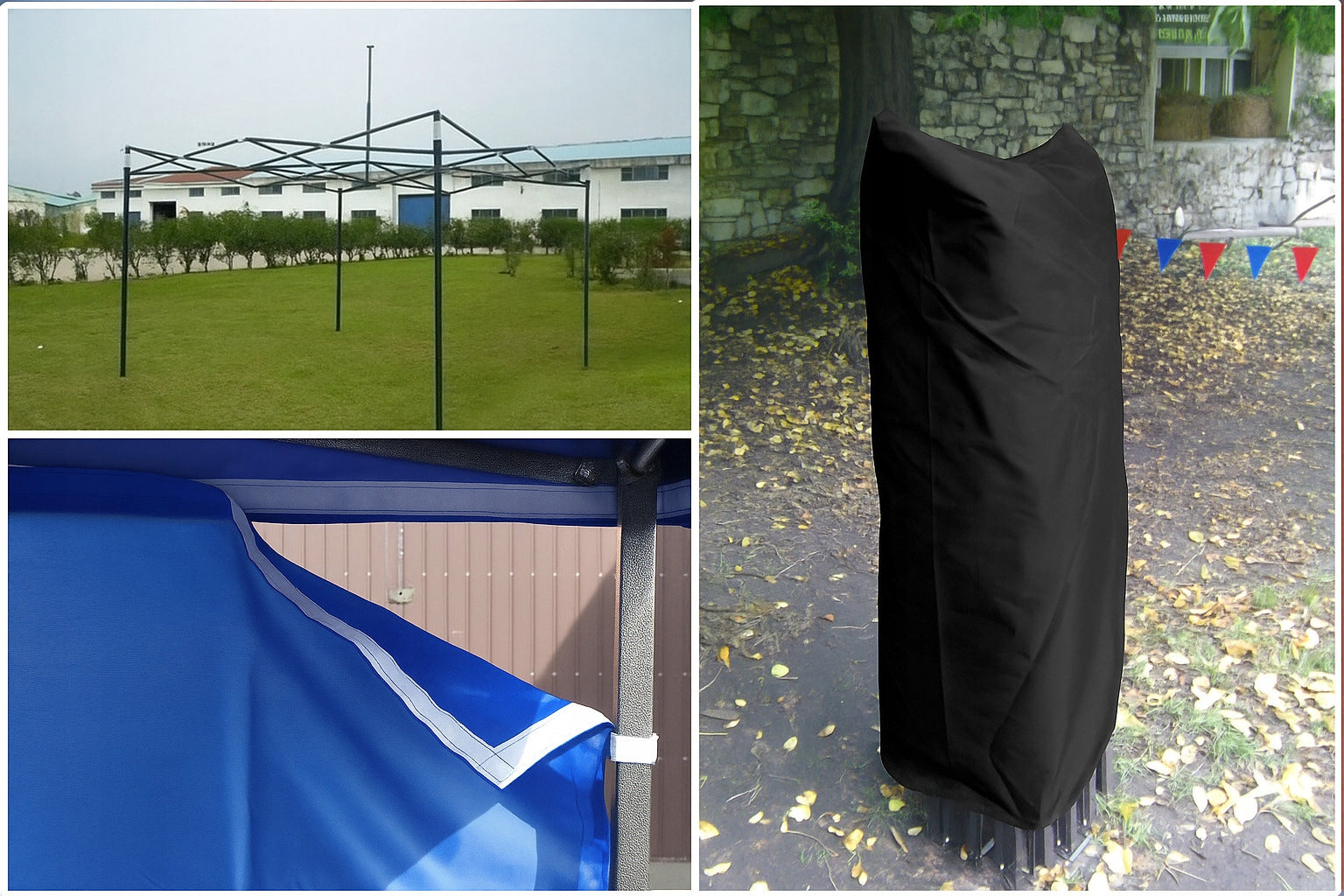 50KG 3x6 STRONG GARDEN TENT COMMERCIAL PAVILION Wedding Communion Turk Manufacturer code Namiot 3x6 Biały