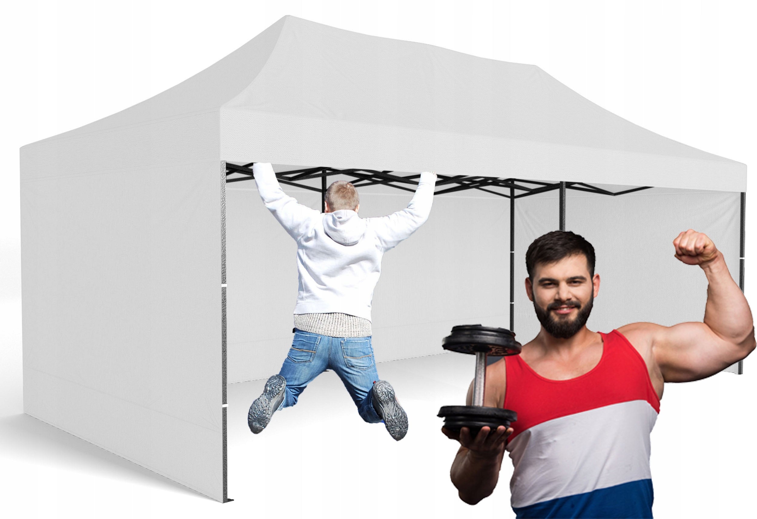 50KG 3x6 STRONG GARDEN TENT COMMERCIAL PAVILION Wedding Communion Turk