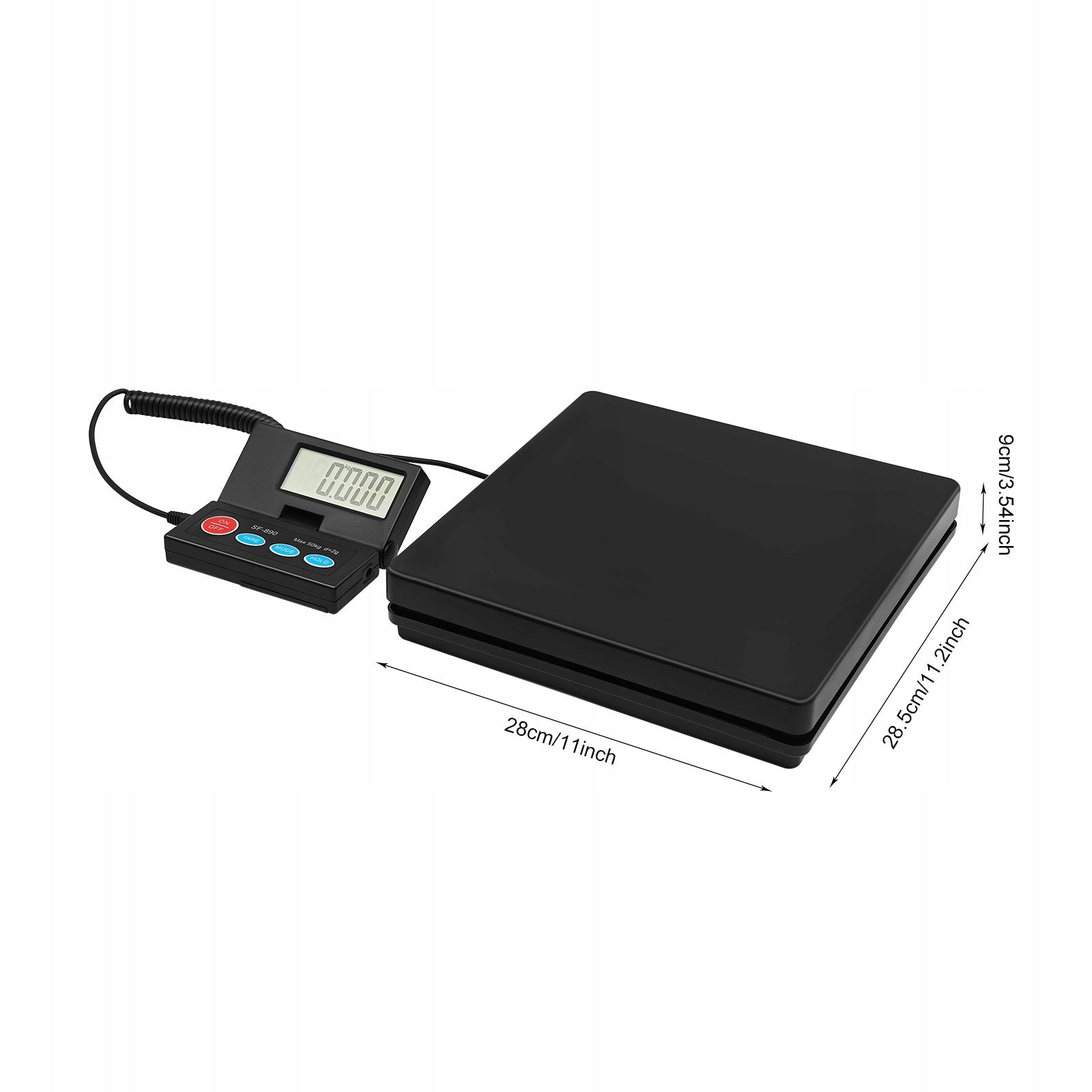 50KG CAPACITY ELECTRONIC SCALE - 4 CONVERTIBLE UNITS WIDE WEIGHING Manufacturer code 249311236