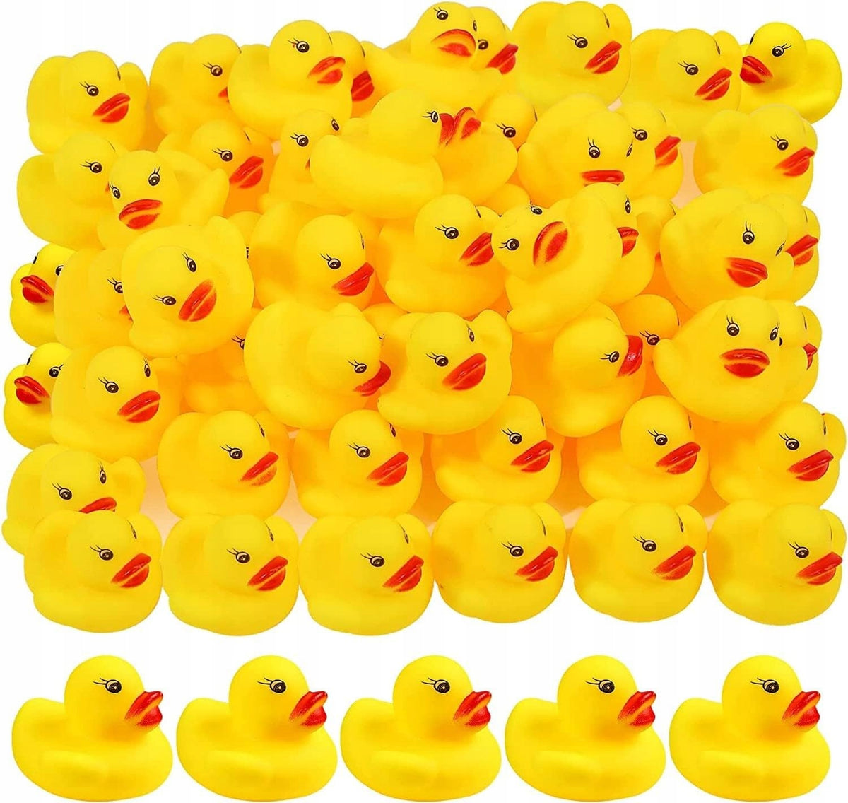 50PCS RUBBER BATH DUCKS for Kids Duck Washing TOY