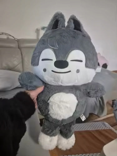 50cm Large Plush Toy Skzoo Wolfchan Animal huilang Brand no brand