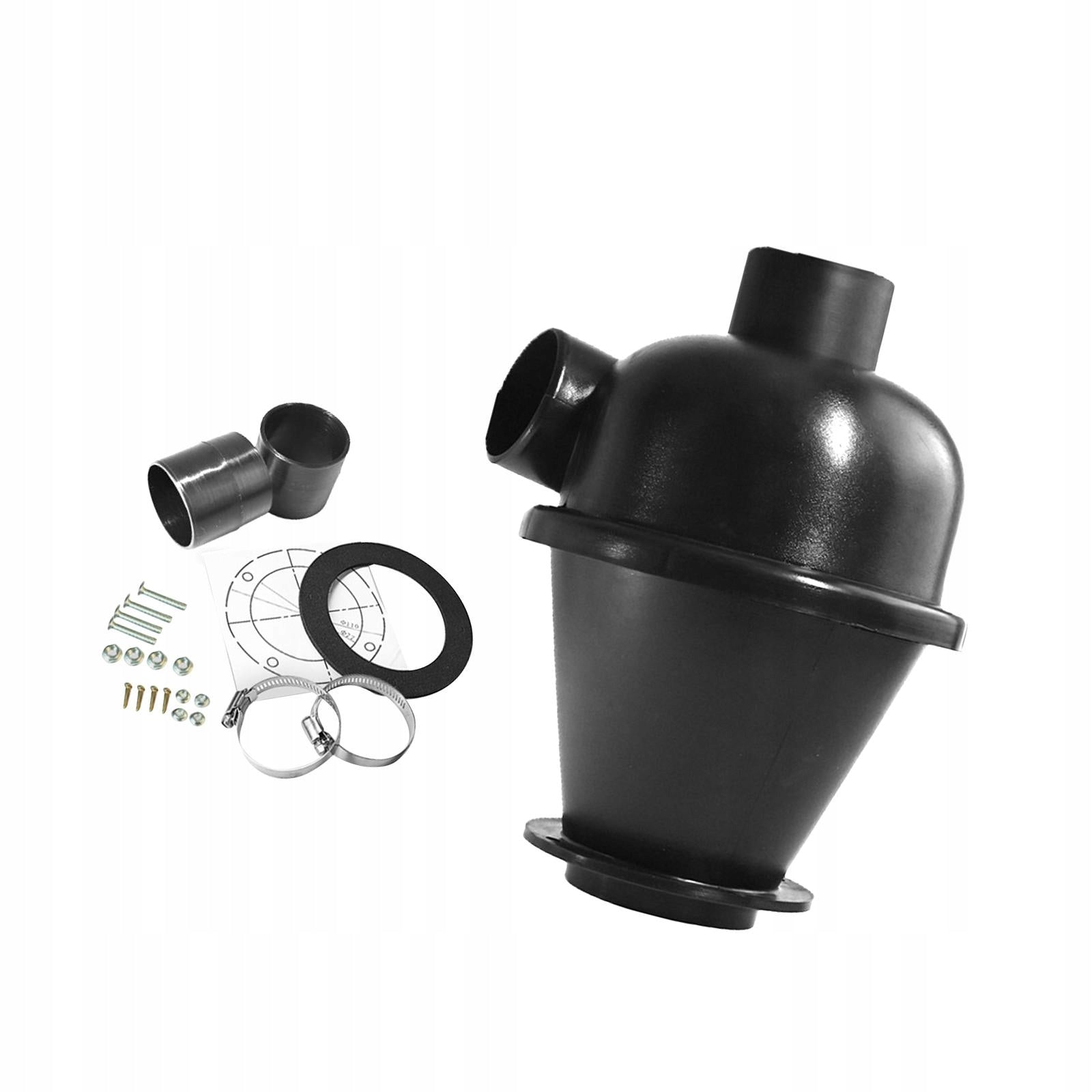 50mm Cyclone Filter Dust Collector Dust Separator Maximum power 1 W