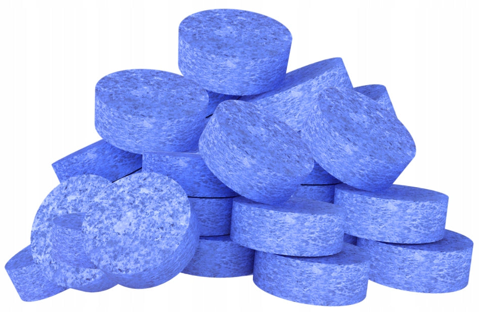 50x CHLORINE FOR POOL SPA JACUZZI CHEMISTRY POOL MULTI TABLETS 20g | 1KG Packaging status original