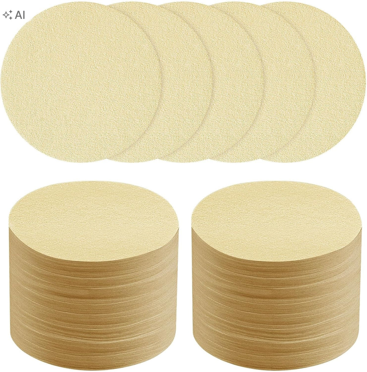 51mm Round Paper Coffee Filter 400pcs Paper Filters For espr Manufacturer code FILTRY DO KAWY DO EKSPRESU PAPIEROWE 400x