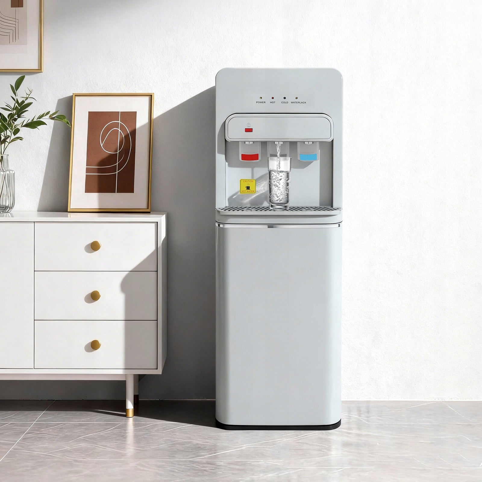 550W HOME USE BOTTOM-LOADING WATER DISPENSER FLOOR-STANDING WATER DISPENSER Manufacturer code BOTTOM-LOADING HOT COLD DISPENSER