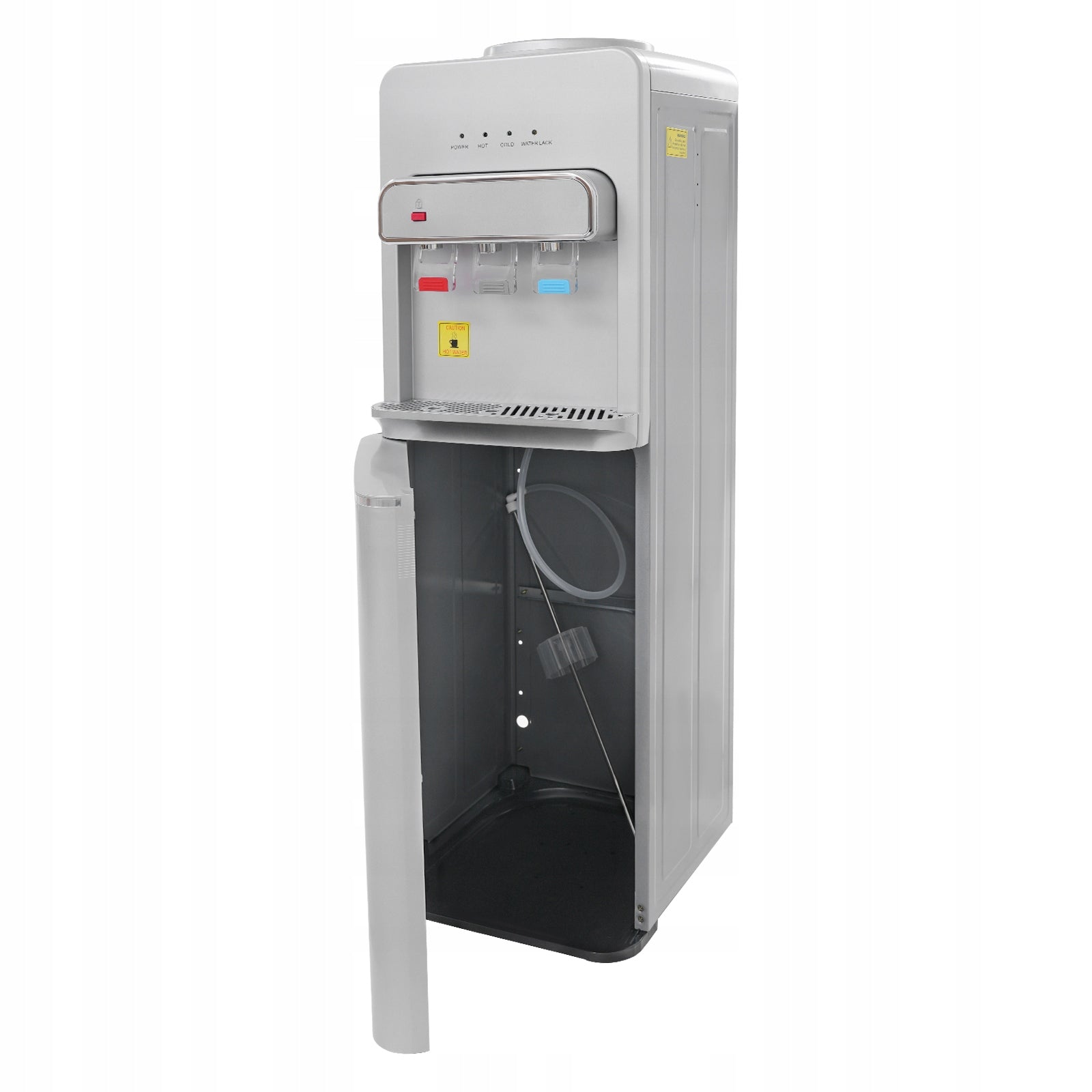 550W Silver Bottom Filled Water Dispenser For 5 Gallon Bottles 85°C-95°C-