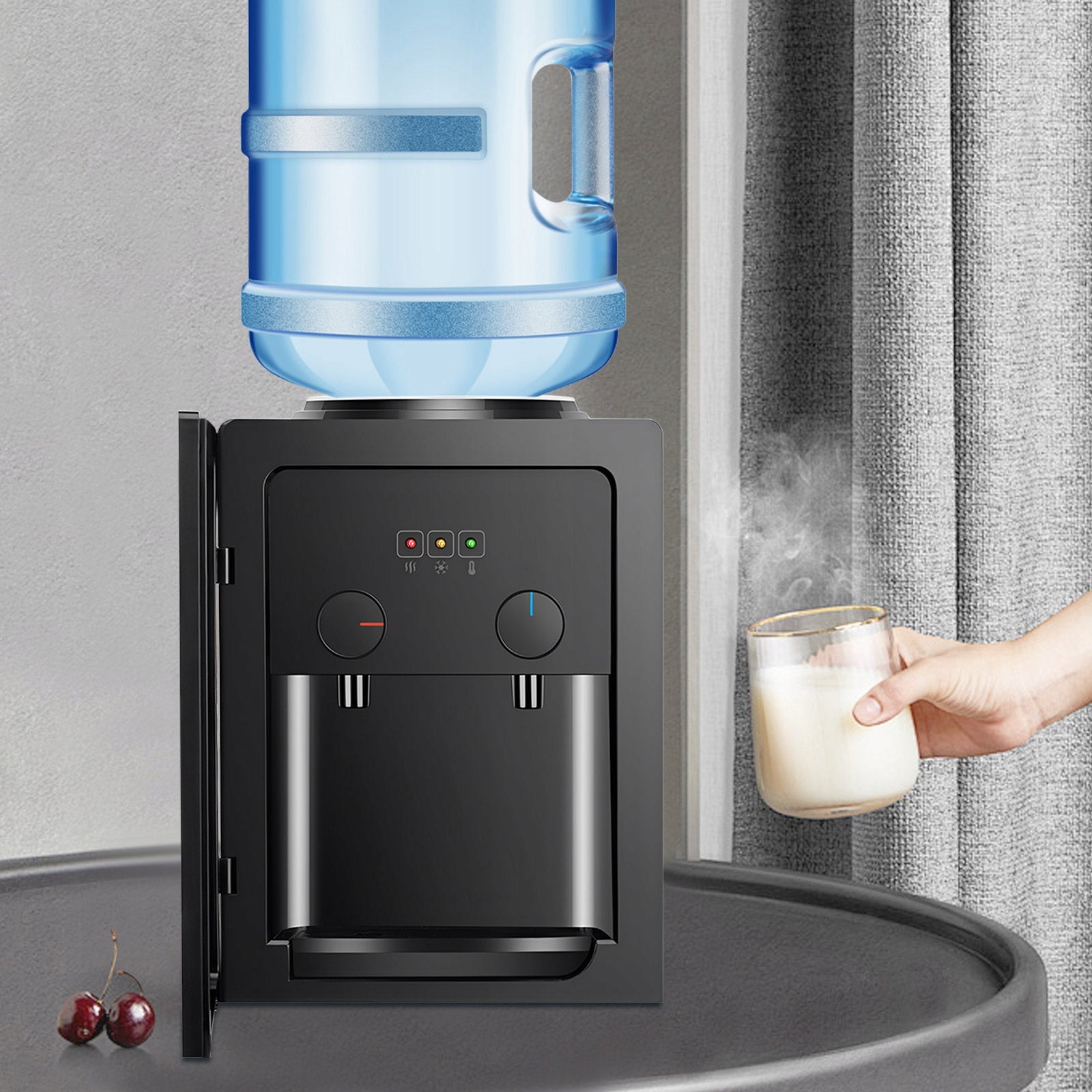 550W WATER DISPENSER FOR HOT AND COLD WATER BOTTLES Packaging status original