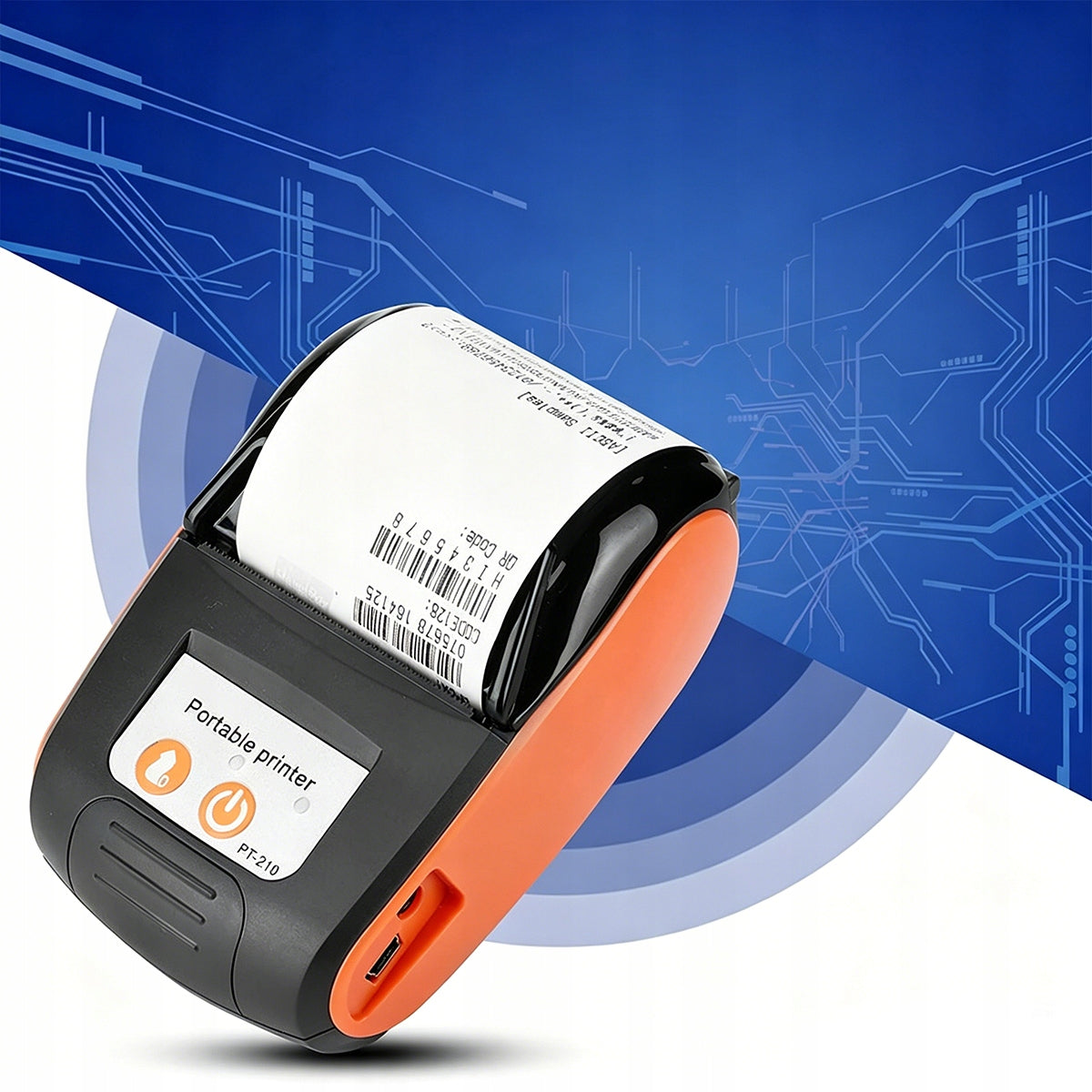 58mm Portable Wireless Thermal Bluetooth Receipt Printer Manufacturer code 4048715813009