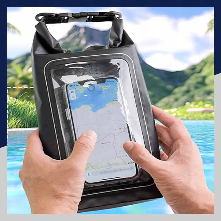 5L BAG WATERPROOF KAYAK BACKPACK BAG TOUCH PANEL PHONE Packaging status original