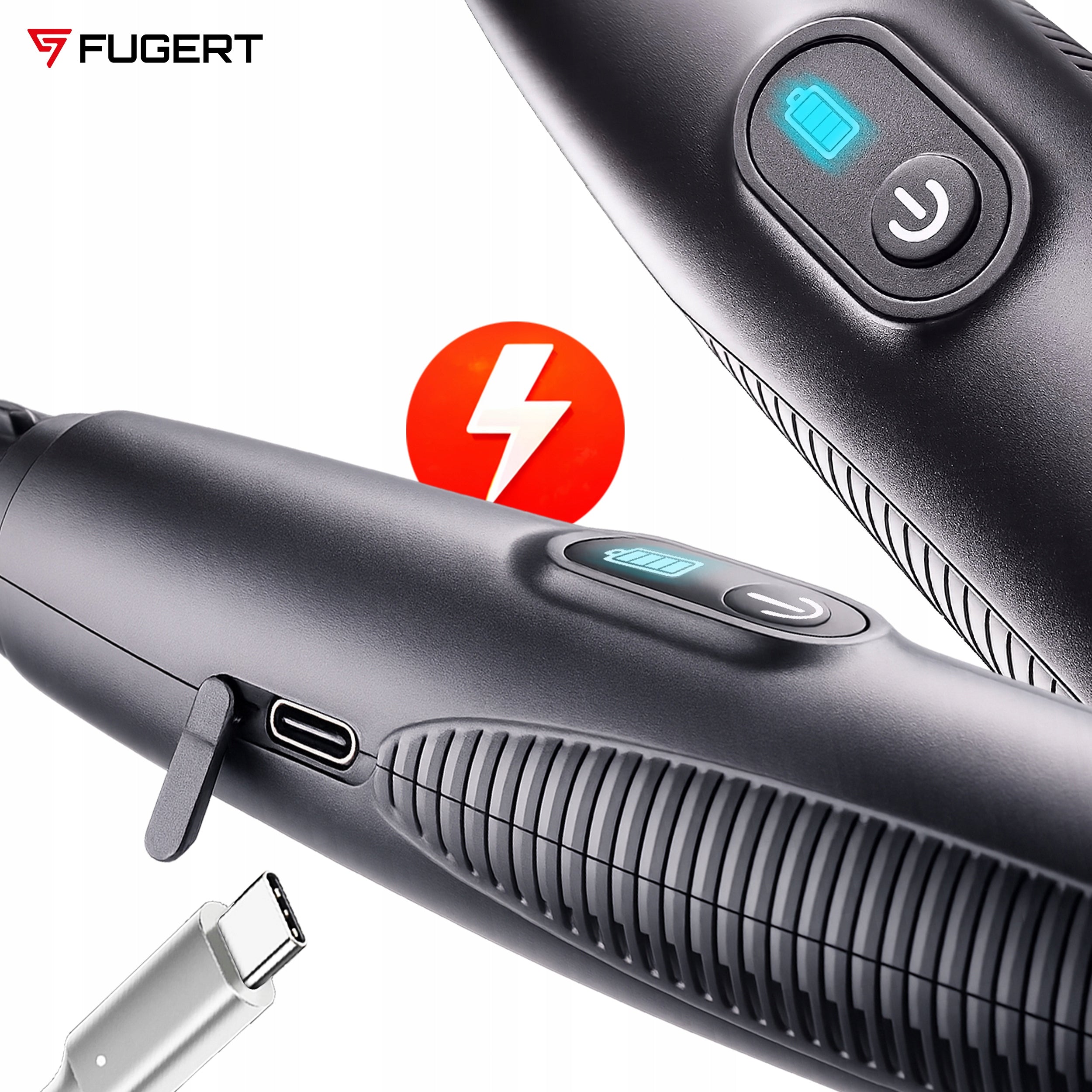 5L CORDLESS GARDEN PRESSURE SPRAYER USB-C FOLD-OUT LANCE Brand FUGERT