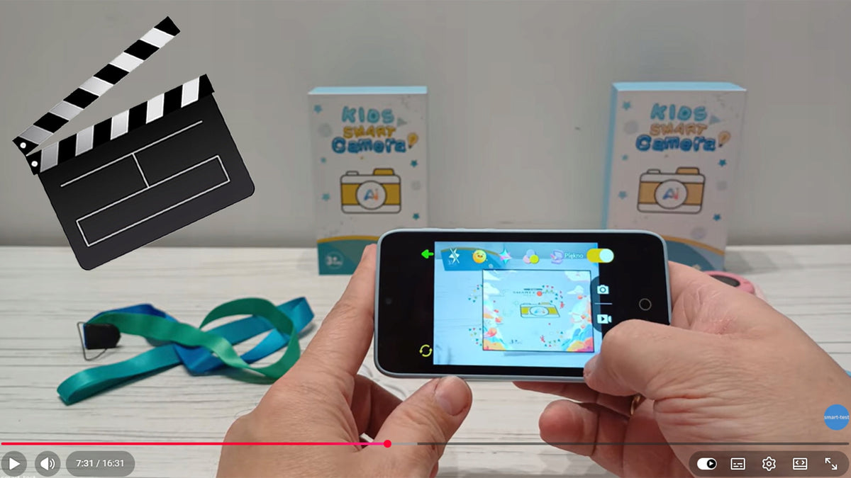 5MP AI Digital Camera EDUCATIONAL Android TOUCH IPS BLUE CIRON X1 Packaging status original