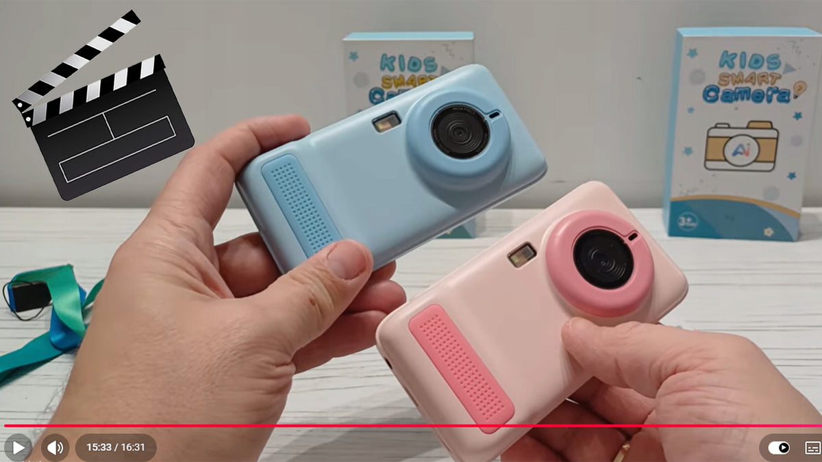 5MP AI Digital Camera EDUCATIONAL Android TOUCH IPS PINK CIRON X1 Packaging status original