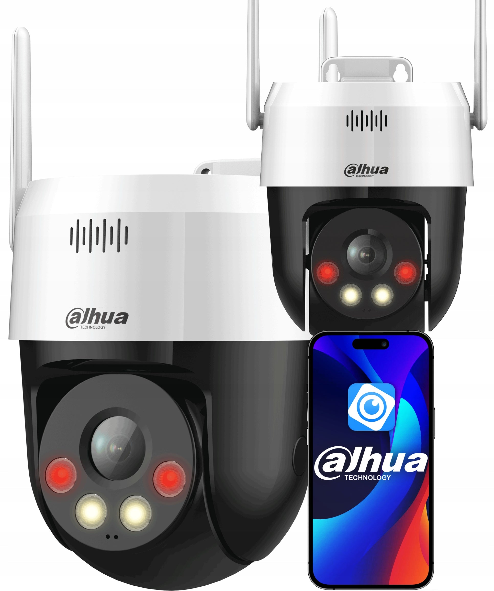 5MPx Dahua P5AE-PV Outdoor Microphone LED IR Speaker Brand Dahua