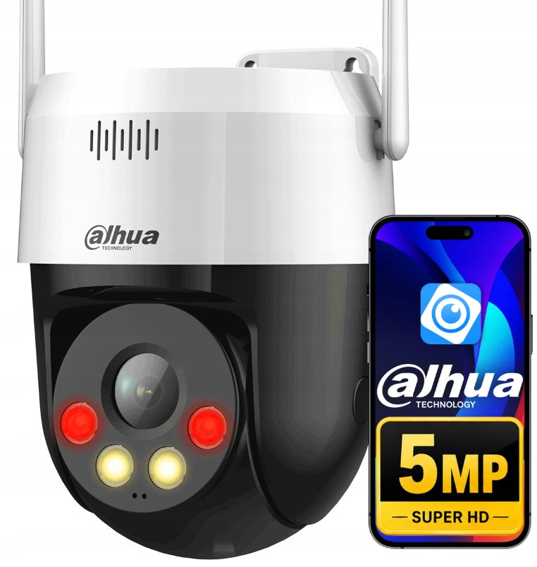 5MPx Dahua P5AE-PV Outdoor Microphone LED IR Speaker