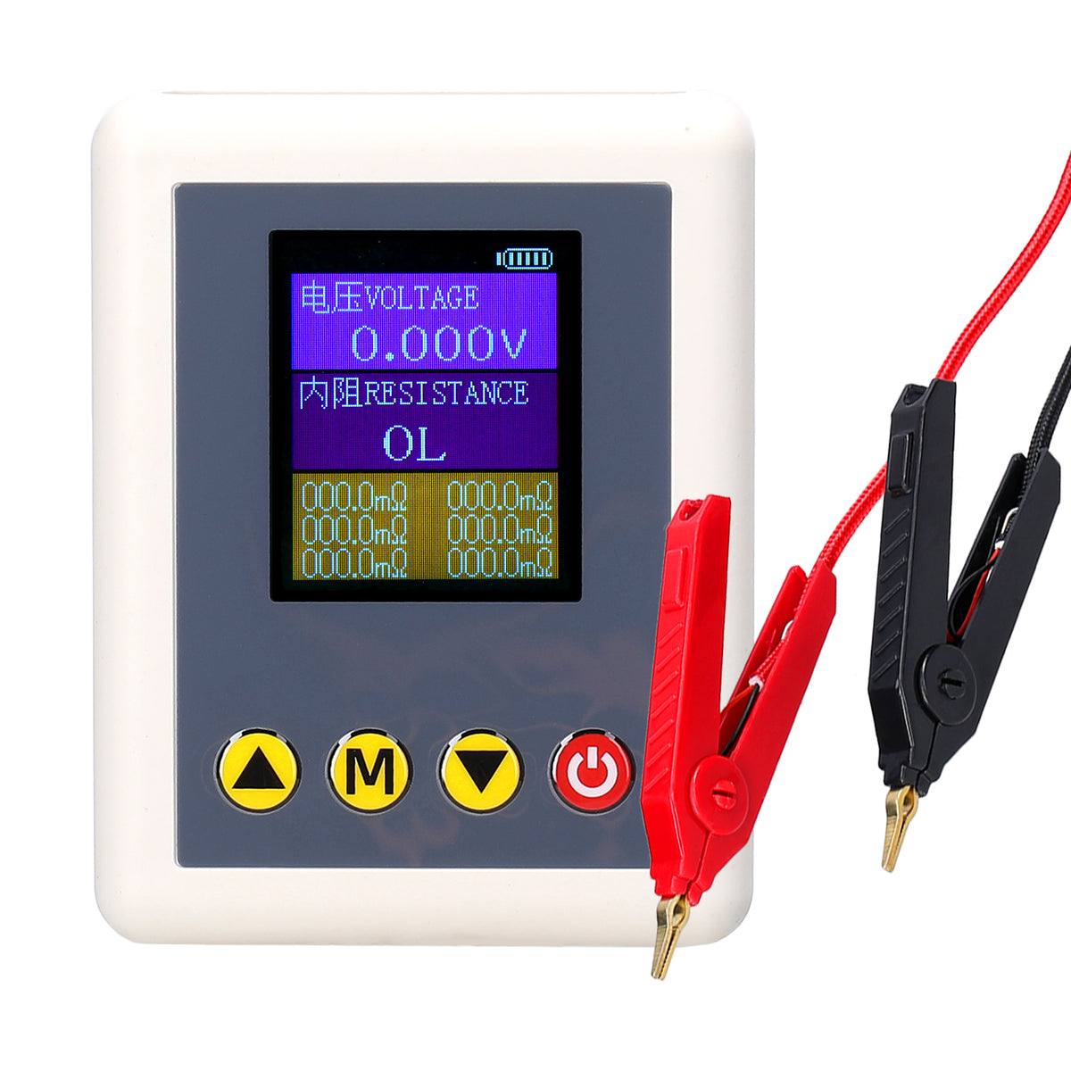 5VDC INTERNAL RESISTANCE AND VOLTAGE METER 4 WIRE KELVIN METHOD Brand no brand