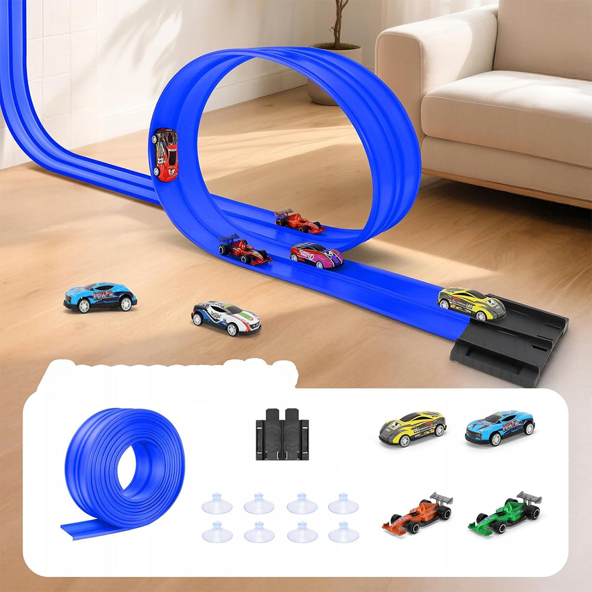 5m Flexible Race Track Multi-Purpose Set Brand no brand