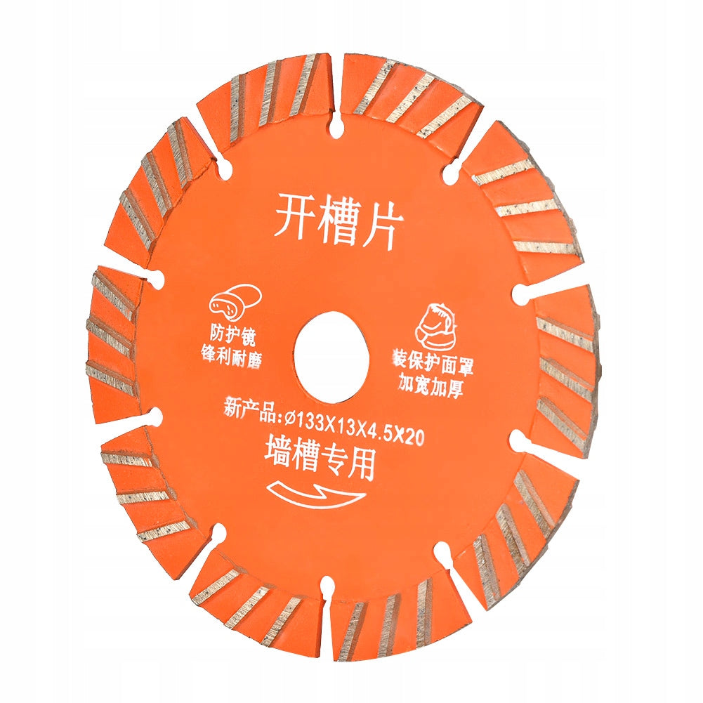 5pcs 133mm diamond cutting disc for concrete circular saw GK Maximum power 1 W