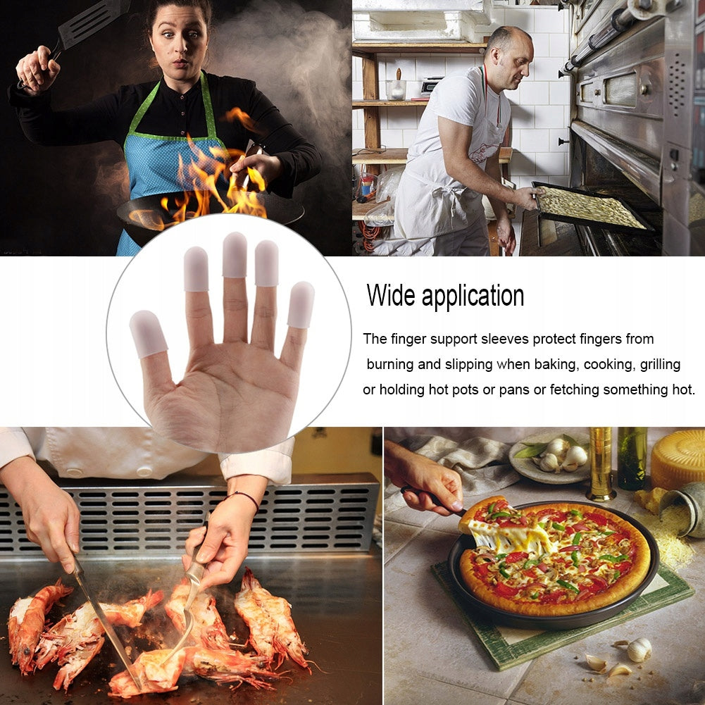 5pcs silicone thumb finger protectors Brand no brand