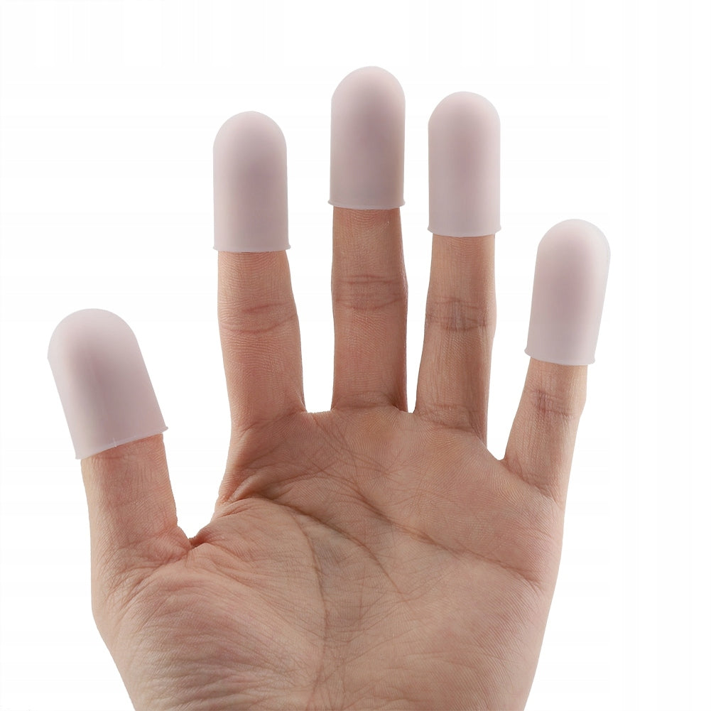 5pcs silicone thumb finger protectors