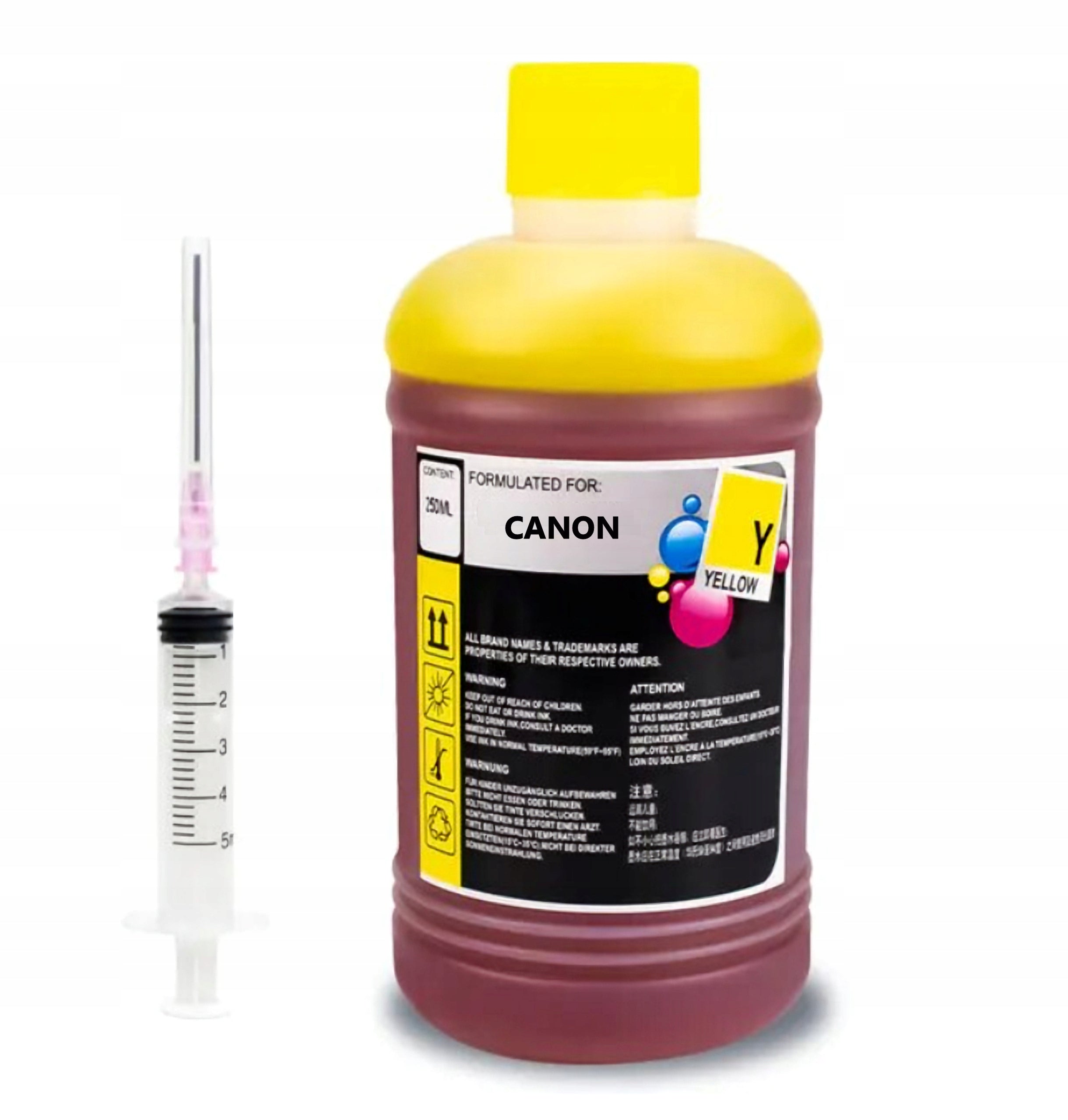 5x 250 ml Filling regeneration kit for CANON PG540 PG560 PG545 CLIP Manufacturer code 4x 250 ml do CANON PG540 PG560 PG545 PG585