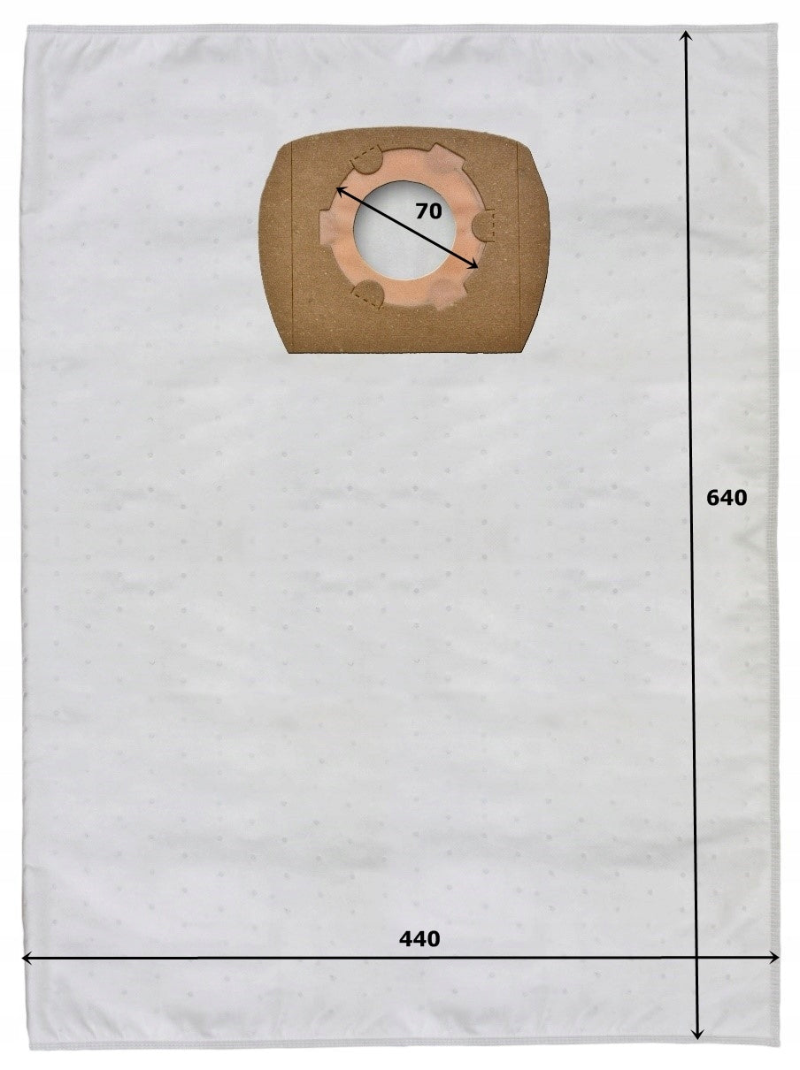 5x Karcher WD4 WD5 WD6 MV4 MV5 MV6 Universal Vacuum Cleaner Bags 5 PCS Packaging status original