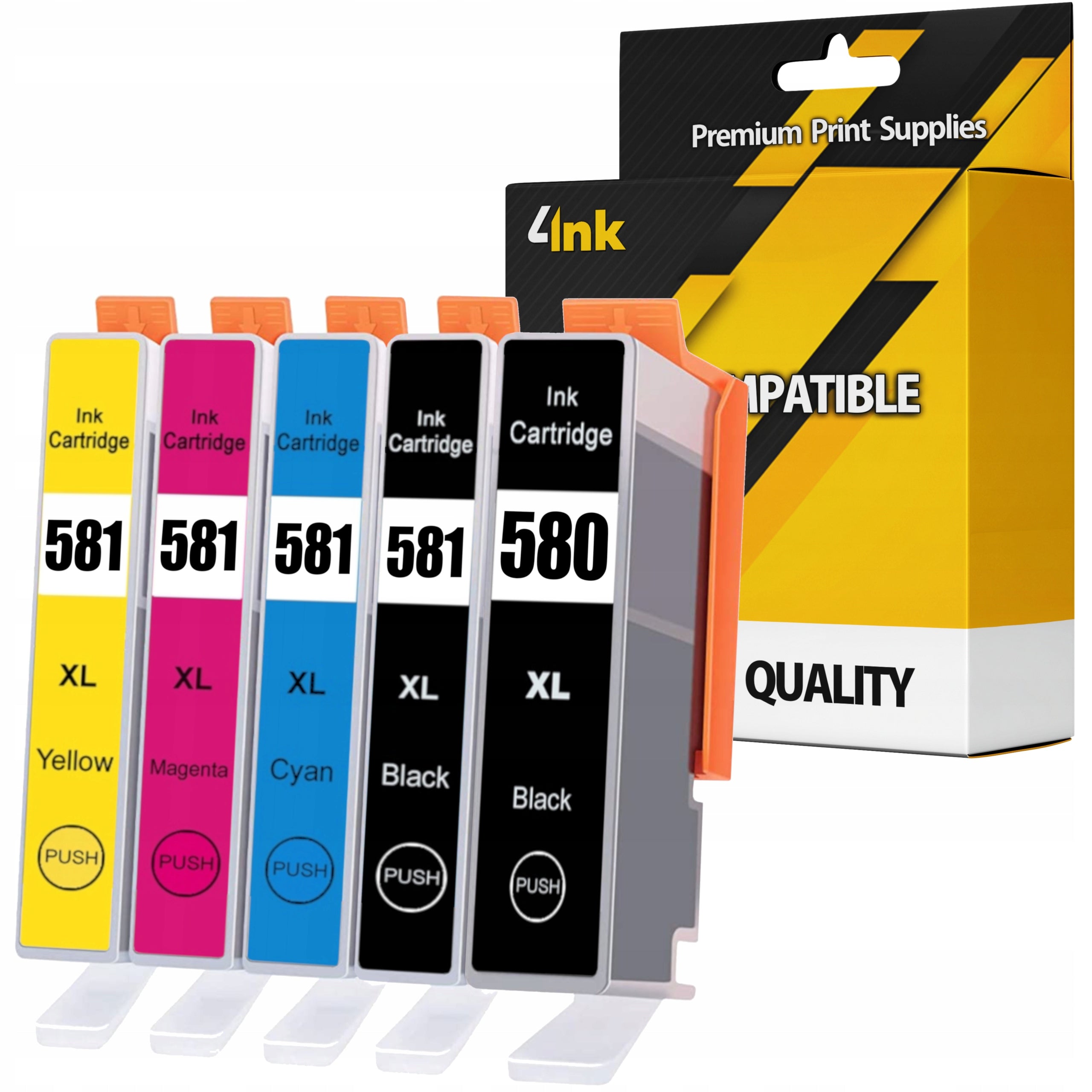 5x PRINTER INK CANON TR7550 TS6150 TS6250 TS6350 TS8100 TS705a TS6350a
