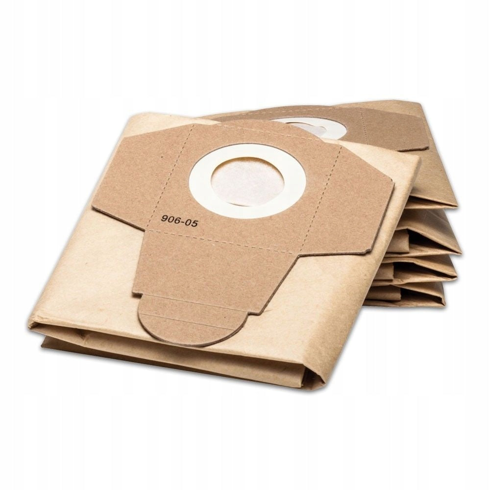 5x Vacuum cleaner bags PARKSIDE PWS 20 B2